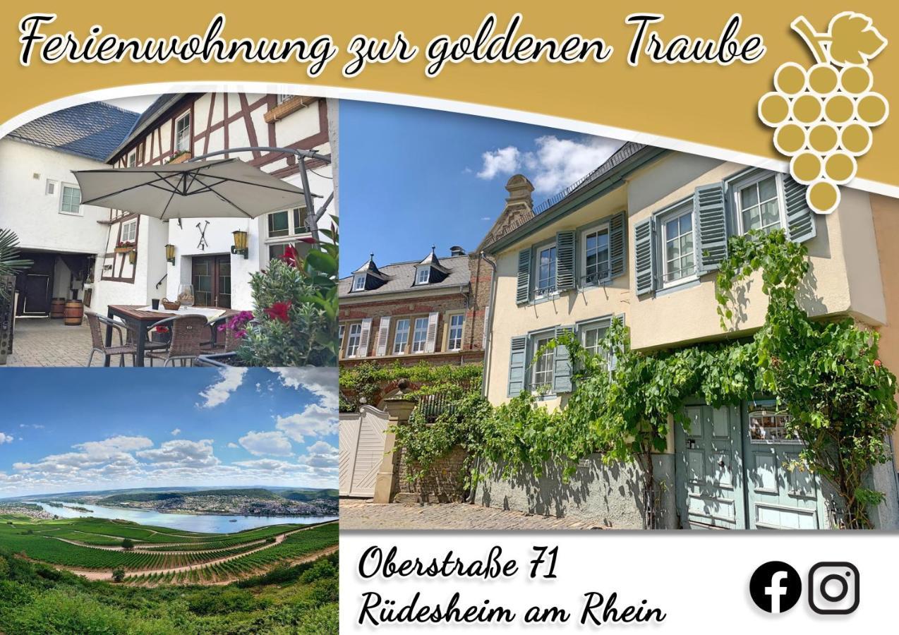 Fewo Zur Goldenen Traube Apartment Rüdesheim am Rhein Exterior foto